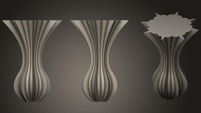 Vases (VZ_0241) 3D model for CNC machine